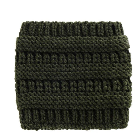 Bandeau cheveux large en laine Danica